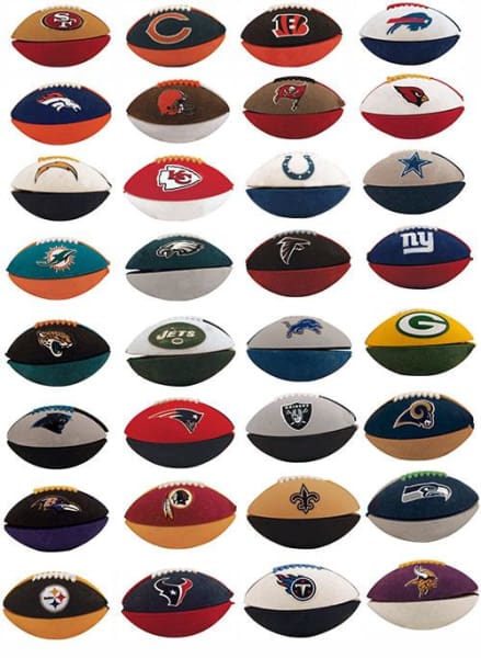 NFL Mini Helmets Bulk Vending Toys