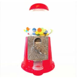 Antique Style Fish Bowl Gumball Machine Bank | Gumball Machine Warehouse