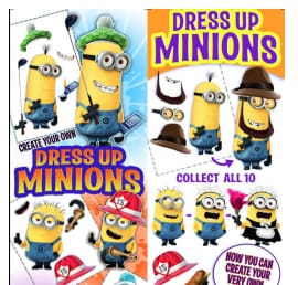 New Despicable Me Bulk Vending Stickers | Gumball Machine Warehouse