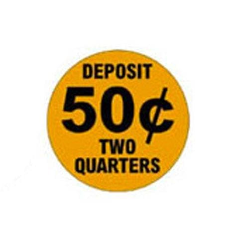 Belastingen Jachtluipaard Inspiratie 50 Cent Price Decal (Set Of 4) - Gumball Machine Warehouse