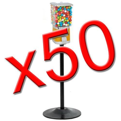 50 Supreme Gumball Candy Machines W Stands Gumball Machine Warehouse 3239