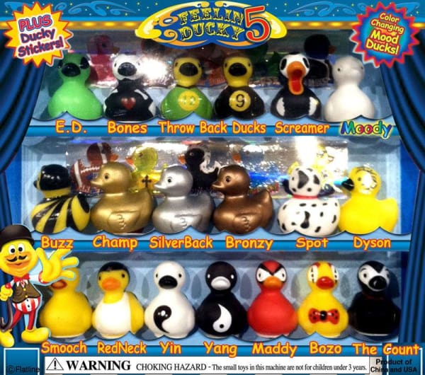 Mini Rubber Ducks in 2 Capsules - Capsule Toys - from SmileMakers