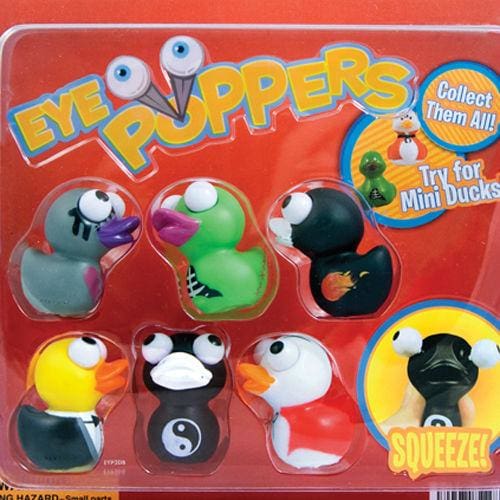 Eye Poppers Ducks Vending Toys in 2 inch Capsules