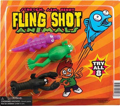 Fling Shot Animals in 2 inch Toy Capsules